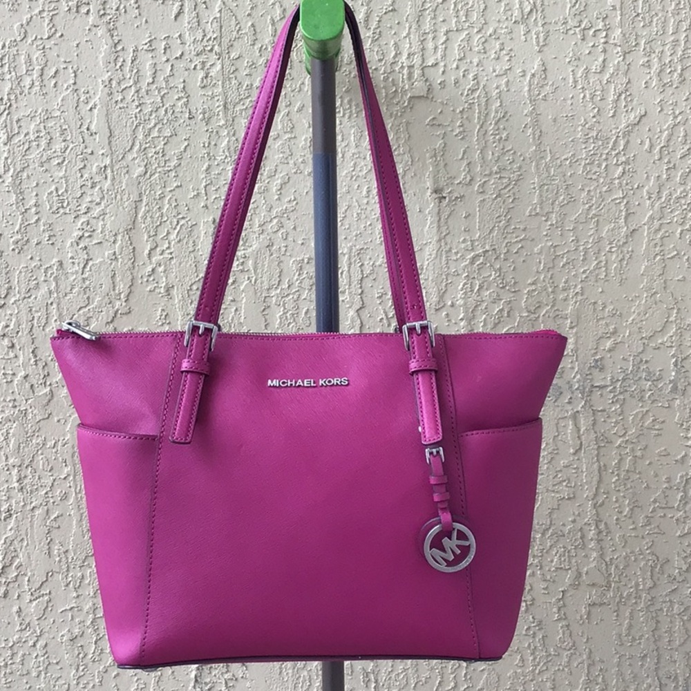 Michael Kors Fuchsia Tote Bag